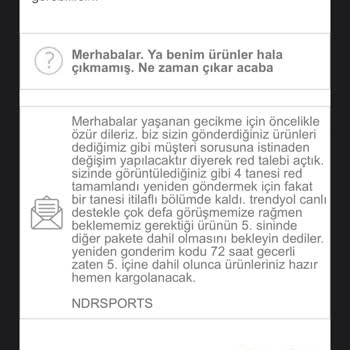 Trendyol Ne Yazık Ki Değişim
