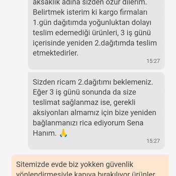 Trendyol Teslim Edilmeyen Ürün