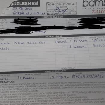 Bambi Yatak Yanlış Ölçülerde Yatak Gönderdi!