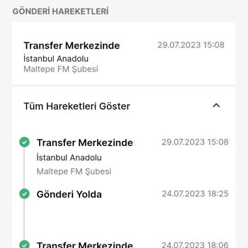 Trendyol Express İstanbul İçi Kargomu 6 Gündür Teslim Edemedi.