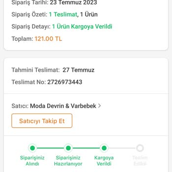 Trendyol Express İstanbul İçi Kargomu 6 Gündür Teslim Edemedi.