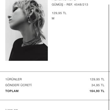 Zara Kusurlu Kullanılmış Ürün Gönderdi