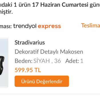 Stradivarius Ayakkabının Kötü Olması
