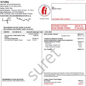 Vodafone Her Şey Dahil Pasaport Paketi Kafasına Göre Yüklüyor...