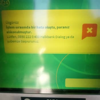Halkbank Hiçbir Sebep Yokken Parama Alıkonuldu
