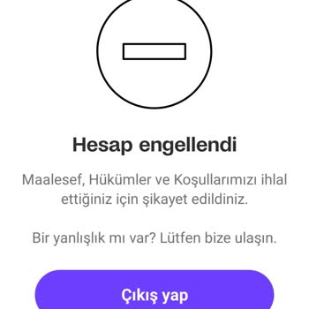Badoo Hesabım Engellendi