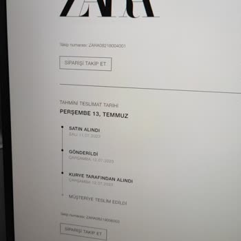 Kayıp Ürün Zara Ve Kargoist