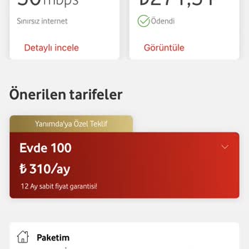 Vodafone Net Hizmeti Sorunu