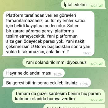 Telegram Hepsiburada Sipariş Tamamlama Sorunu