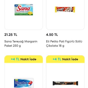A101+ Hadi Uygulaması Nakit İade