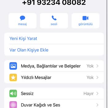 WhatsApp Yurt Dışından WhatsApp'a Gelen Aramalar