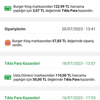 Tıkla Gelsin Siparişi Getirmiyor, Tıkla Para Mı Da İade Etmiyor.