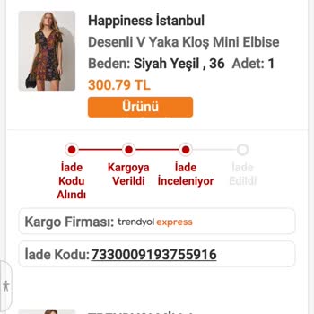 Trendyol Ürün İadesi Yapmıyor