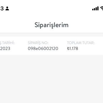 Horoz Lojistik'in Siparişimi Teslim Etmemesi