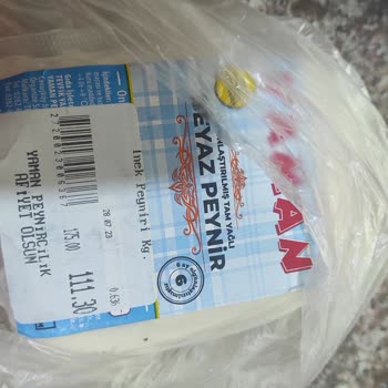 Yaman Peynircilik Yaman Peynir Malkara Şubesi. Bozuk Peynirler