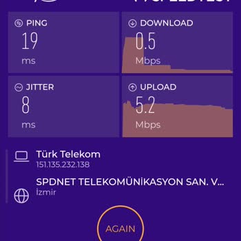 Türk Telekom İnternetim Çok Yavaş Hat Yok
