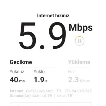 Vodafone İnternet Hızı Ve Kapsama Kalitesizliği