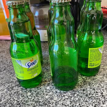 Saka Su Boş Maden Suyu Şişesi