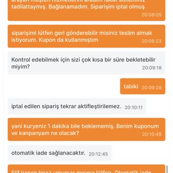 Migros Sanal Marketin Umursamazlığı...