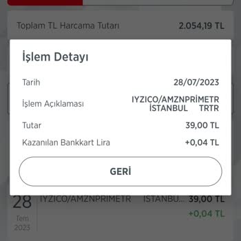 Amazon Kartımdan İzinsiz Para Çekilmiş.