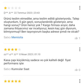 Aras Kargo Saati Kaybetti Parasını Tazmin İle Bizden Aldı