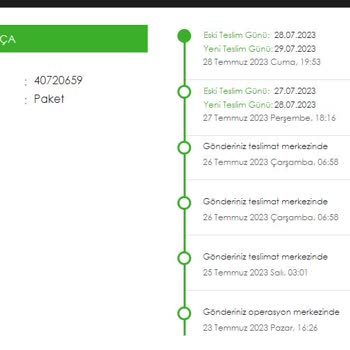 Kolay Gelsin Kargomu Dağıtıma Çıkartmıyor