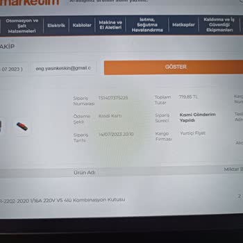 Elektromarketim.com'un Müşteri Sorumsuzluğu