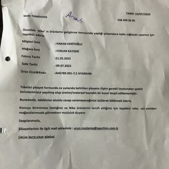 Nike Air 270 Ayakkabıda Açılma