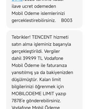 PUBG (Pubgmobile.com) Faturama Ücret Yansıtılmış