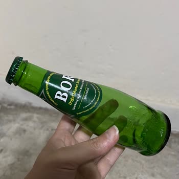 Bor Gazozu Bor Markası Sade Soda Boş Şişe