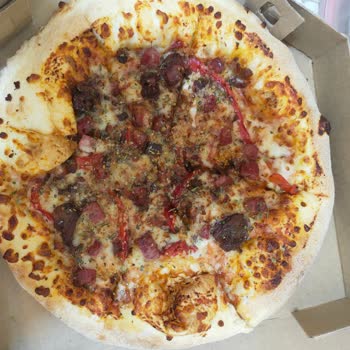 Domino's Eksik Malzeme Ve Bomboş Pizza.