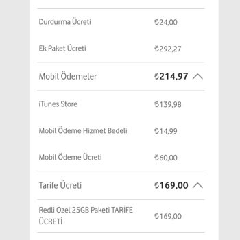 Vodafone Mobil Ödeme Ve İtunes