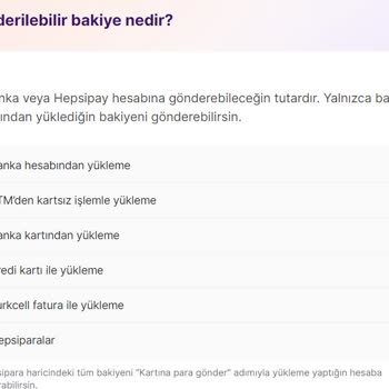 Hepsipay Cüzdan Bakiyesini Geri Çekmeme İzin Vermiyor
