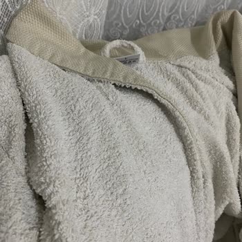 Taç Marka Bornoz Takımı İlk Yıkamada Renk Ve Doku Değişimi Oldu