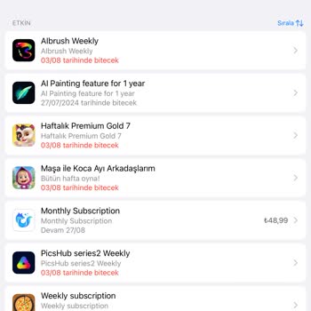 Apple Store App Store Sorunu