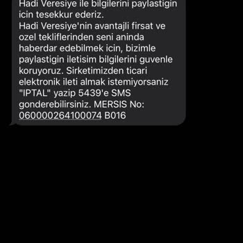 Haydi Veresiye A101 Uygulaması