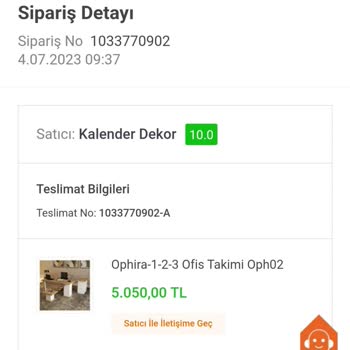 Koçtaş Ürün Teslimatı Yapılmadı
