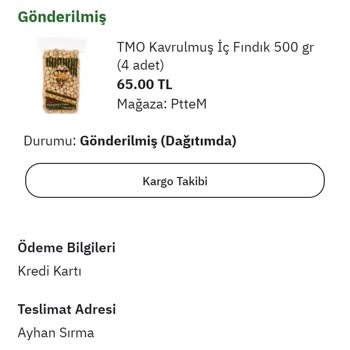 Epttavm Kargo Teslimindeki Sorumsuzluğu