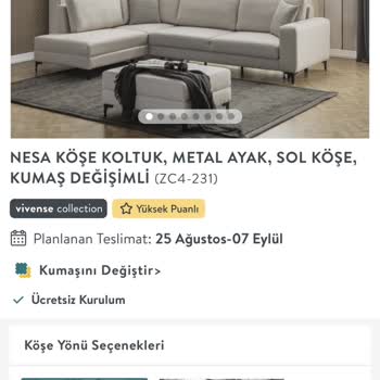 Vivense Ürünü Aldığımda Ki Fiyattan Bayağı Aşağıya Çekmişler İndirim Değil