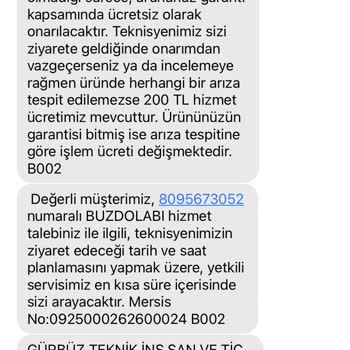 Vestel Buzdolabında Yaşadığımız Sorun