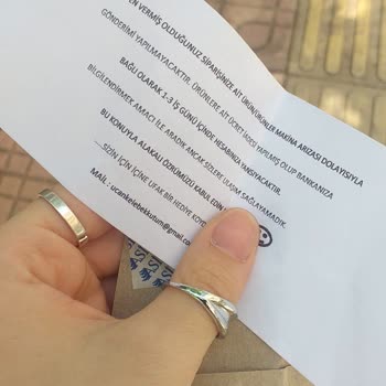 Shopier Yüzük Ve Kutusu Ücret İadesi Gelmedi
