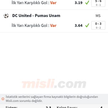 Misli Kazanılan Tutarın Altında Yatırmaktadır