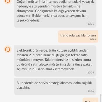 Trendyol Yanıltılarak Satılan Ürünün Suçlusu Müşteri