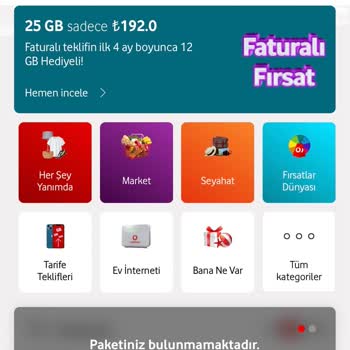 Vodafone Hattıma Yüklenmedi Olarak Görünen Paketin Parası Kartımdan Çekildi
