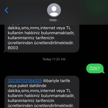 Vodafone Hattıma Yüklenmedi Olarak Görünen Paketin Parası Kartımdan Çekildi