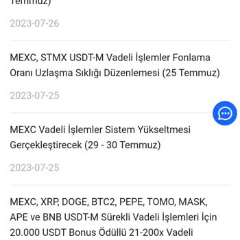 Mexc Poin Token Alım Satım Durdurulması