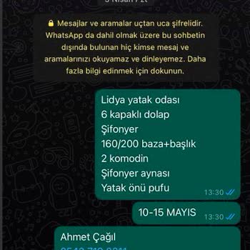 Kelebek Mobilya Teslimat Ve Eksik Ürün