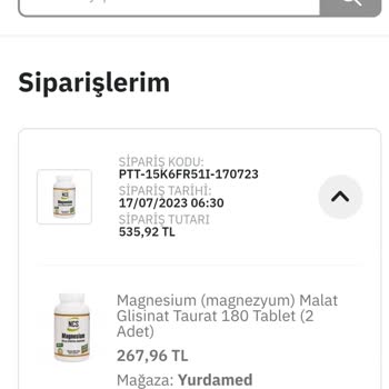 Epttavm Ve Yurdamed Tarafından İki Ürün Yerine Tek Ürün Teslim Edildi.