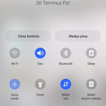Samsung Telefon Samsung A71 Telefonumda Uçak Modu Kapanmıyor