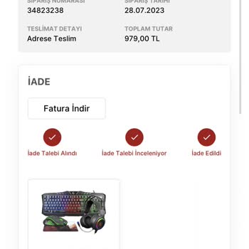 Media Markt İstek Dışı Ürün İade İptali